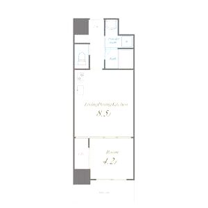 グランパシフィック帝塚山innovationの間取り図