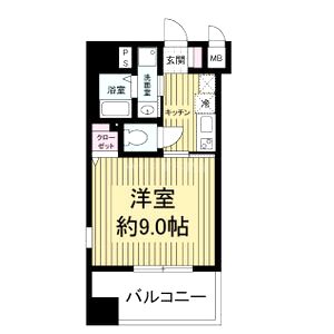 willDo新大阪の間取り図
