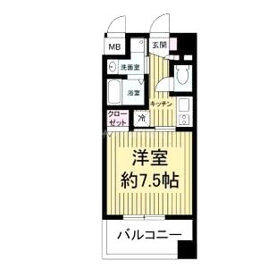 willDo新大阪の間取り図