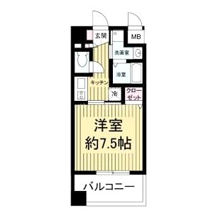 willDo新大阪の間取り図