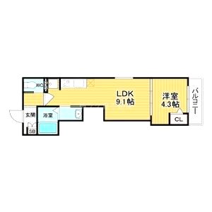 GRAND FORTの間取り図