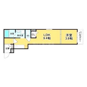 GRAND FORTの間取り図
