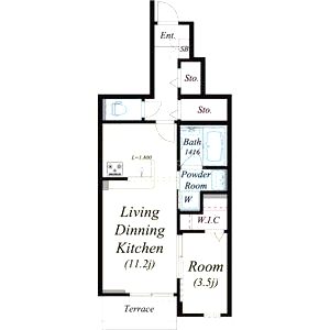 メゾン大島IVの間取り図