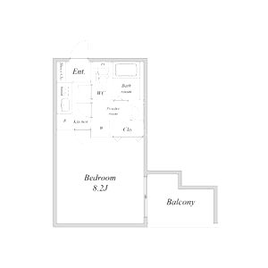 プライムアーバン御堂筋本町の間取り図