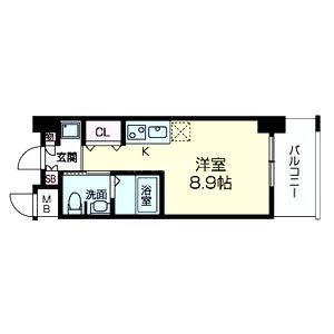 グレンパーク江坂IIの間取り図