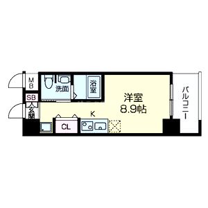 グレンパーク江坂IIの間取り図