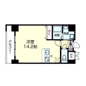 グレンパーク江坂IIの間取り図