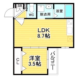 Gran Felizの間取り図
