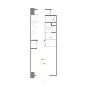 ソフィア阿倍野の間取り図