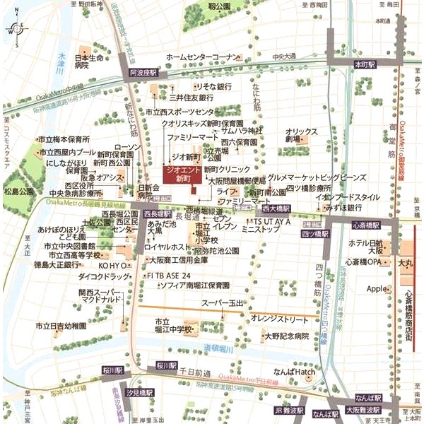 ジオエント新町の外観3枚目