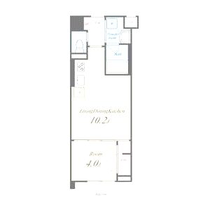 LaCASA江坂の間取り図