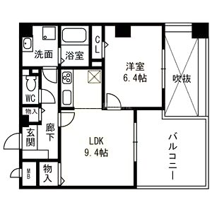 カナセ上汐町の間取り図