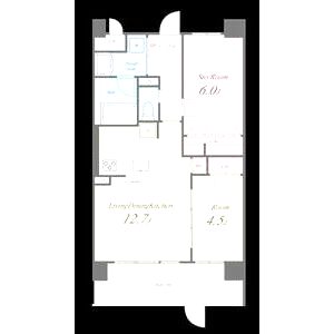 アトリエール堺寺地町の間取り図