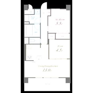 アトリエール堺寺地町の間取り図