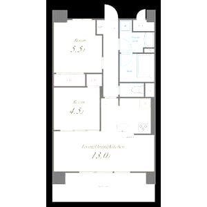 アトリエール堺寺地町の間取り図