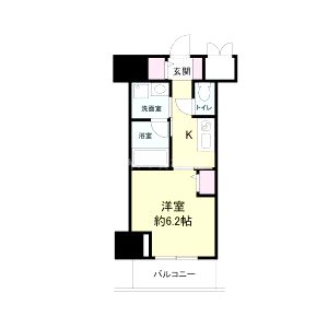 ドゥーエ立売堀の間取り図