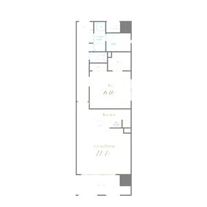 Ocean松屋町の間取り図