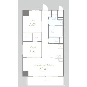 KG ソフィア アベノ播磨町の間取り図