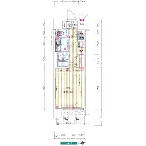 ララプレイス森ノ宮ベーネの間取り図