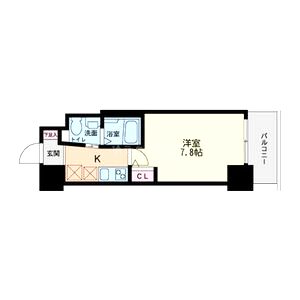 セレニテ本町グランデの間取り図