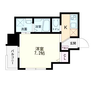 セレニテ本町グランデの間取り図