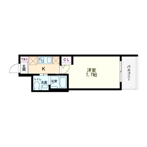 セレニテ本町グランデの間取り図