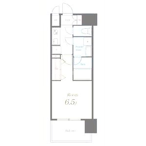セイワパレス梅田茶屋町の間取り図