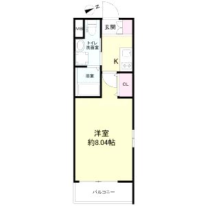 Live Casa千林大宮の間取り図