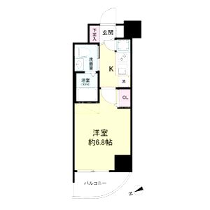 セレニテ九条リアンの間取り図