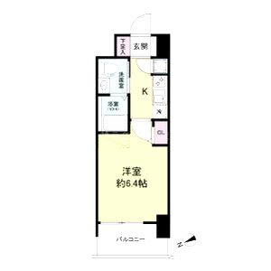 セレニテ九条リアンの間取り図