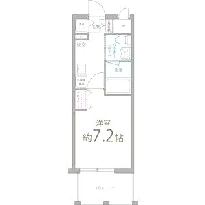 セイワパレス玉造の間取り図