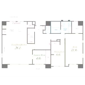 セイワパレス玉造の間取り図