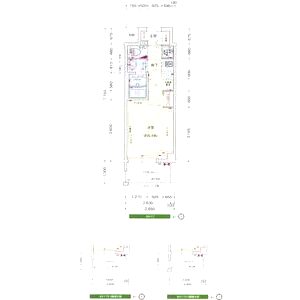 プレサンス谷町リーベの間取り図