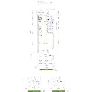 プレサンス谷町リーベの間取り図