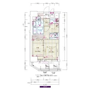 プレサンス塚本ベラビィの間取り図