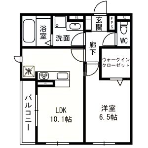 NUKATA COLN SSの間取り図