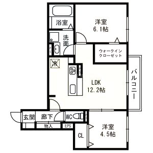NUKATA COLN SSの間取り図