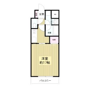 プレジオ都島の間取り図