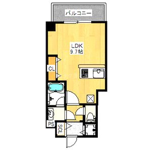 ブランTAT西宮本町IIの間取り図