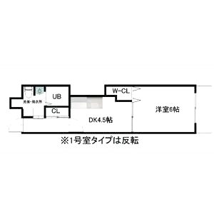 ラ・フォーレ天満橋の間取り図