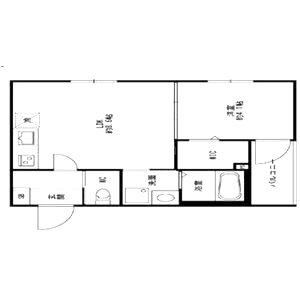 ヴァルトガッセ森小路の間取り図