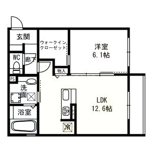 フォレストファンの間取り図