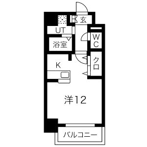 エスリード福島リバーフロントの間取り図