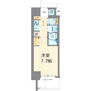W-STYLE新大阪IIの間取り図
