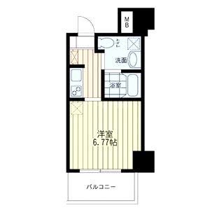 ルネ日本橋アネーロの間取り図