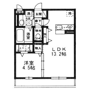 リュバン鳳の間取り図