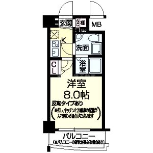 セレニテ甲子園IIの間取り図