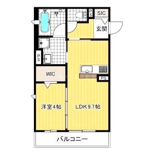 さくらBRILLANTEの間取り図