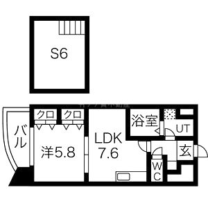 Zeus月光の間取り図