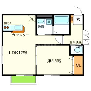 ロンシャンコート六甲の間取り図